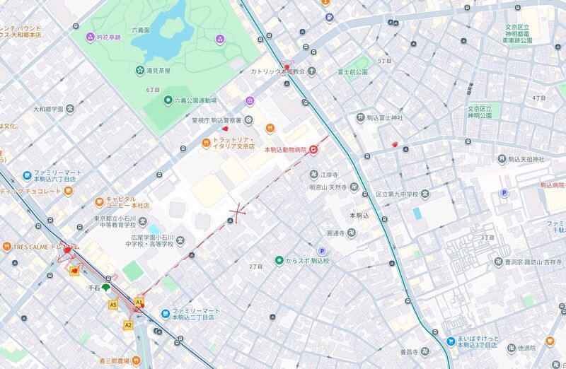 ファイル:Google Map カメラのルート.jpg
